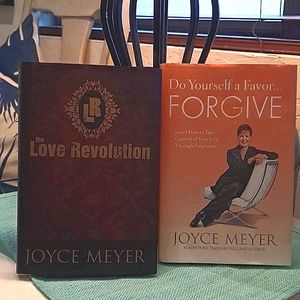 Joyce Meyer Forgive &                        The Love Revolution. Book set